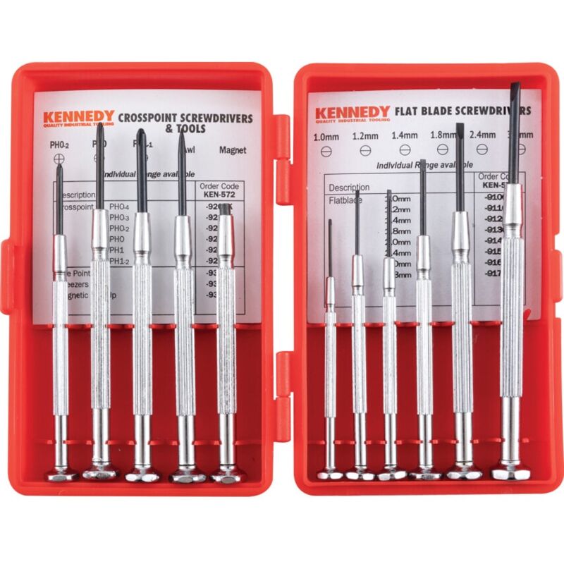 Kennedy - 11-Piece Precision Screwdriver & Tool Set