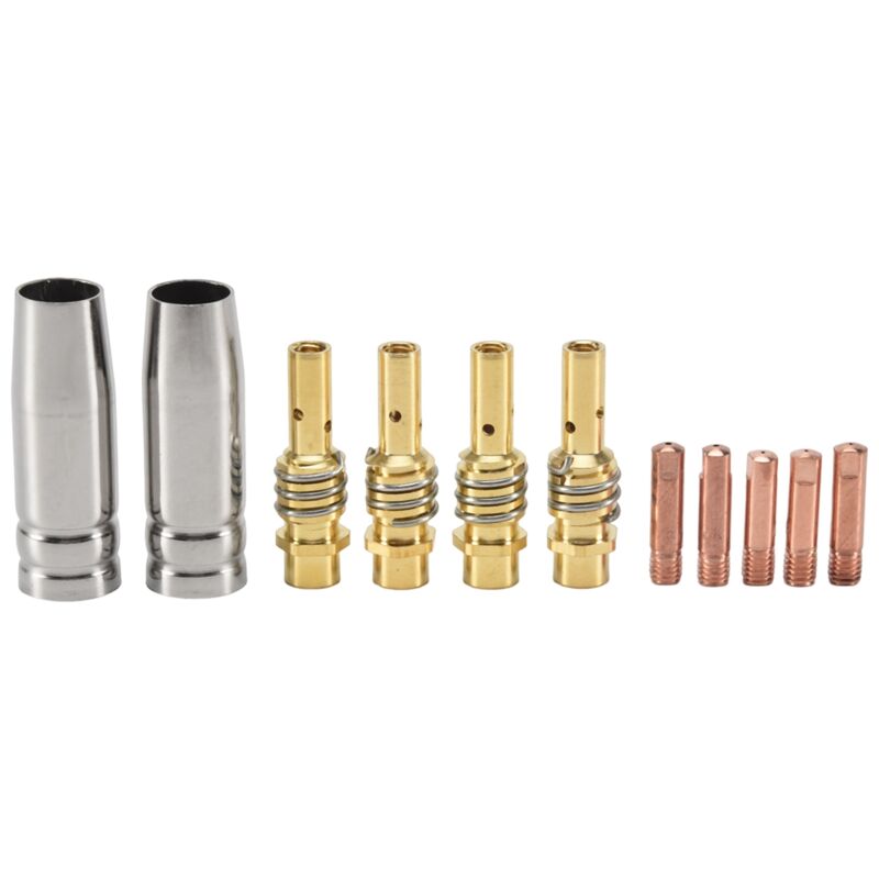 Image of Tlily - 11 pcs MB15AK mig Schweißer Verbrauchs Zubehör Schweißen Taschenlampe