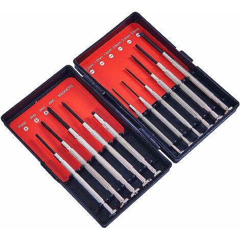 11 Piece precision screwdriver set - L0500