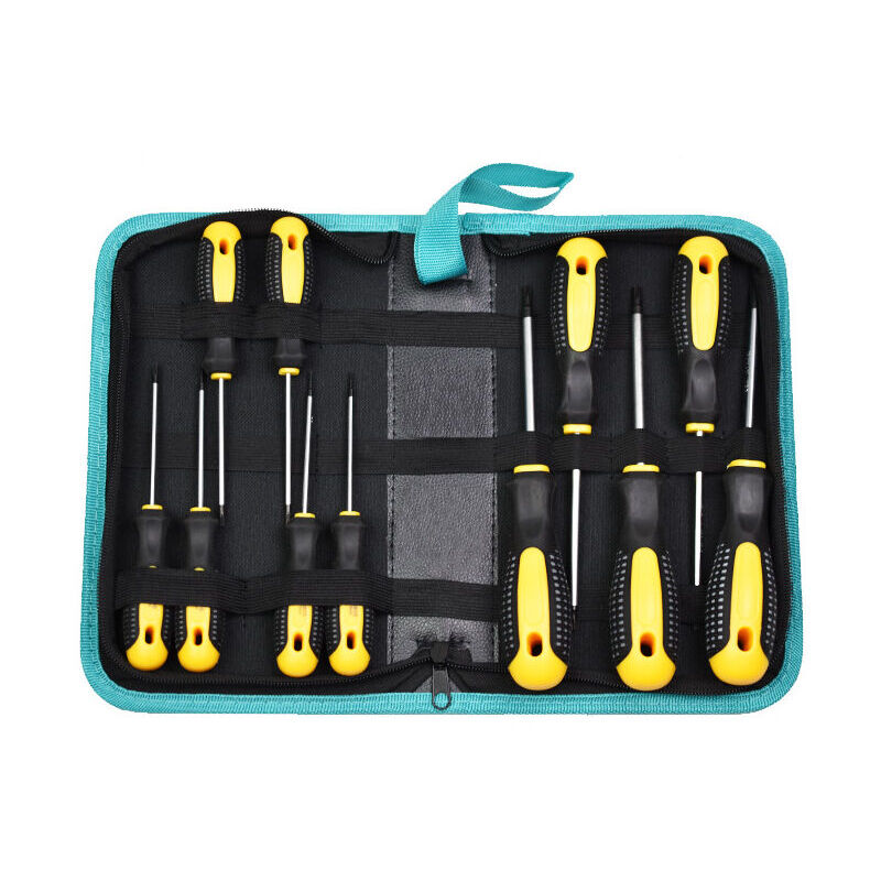 11 pièces prune tournevis étoile forme riz forme douille hexagonale avec trou tournevis creux tournevis T20T15T10T25 Cisea