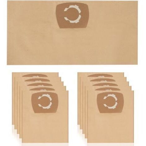 11 Sacs pour Aspirateur Parkside PWD 12A1 12B2