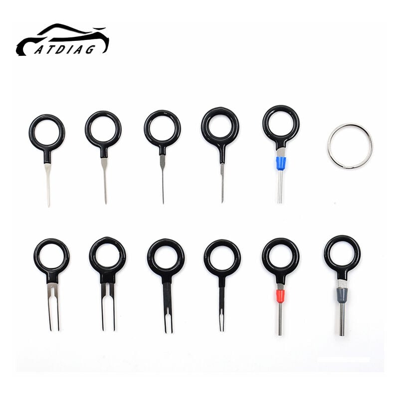 11 stücke Terminal Entfernung Werkzeug Auto Elektrische Verdrahtung Crimp Stecker Pin Extractor Kit Terminal Reparatur Auto Demontage Werkzeug | 04537365534018
