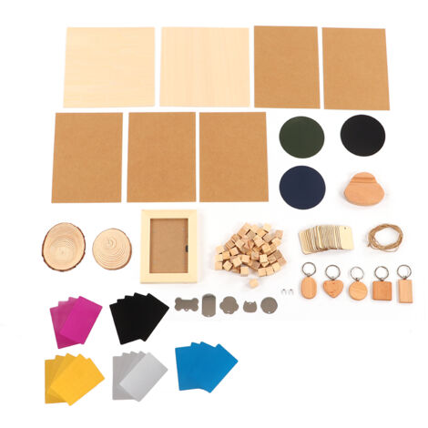 11-teiliges Lasergravur-Set, Edelstahl, für Heimwerker- und Holzprojekte