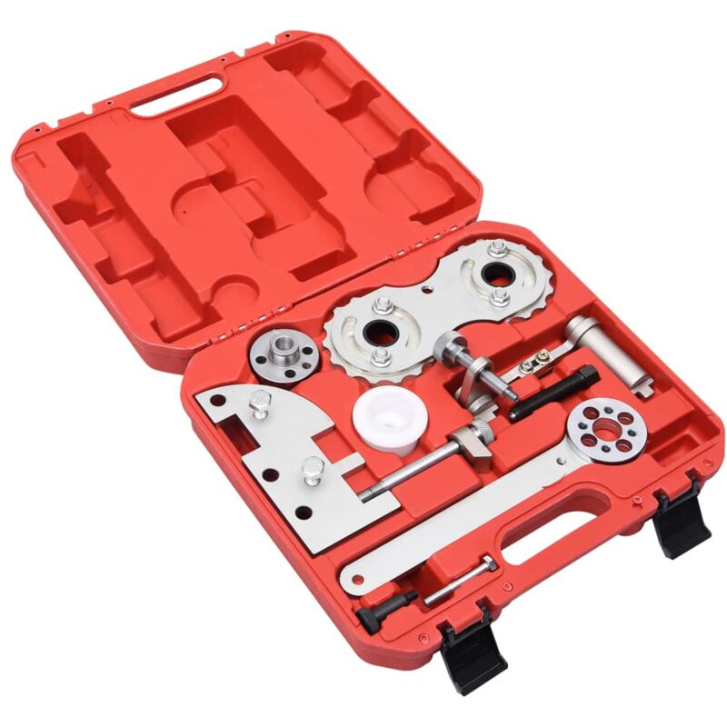 Image of Vidaxl - 10-tlg. Motor-Einstellwerkzeug-Set