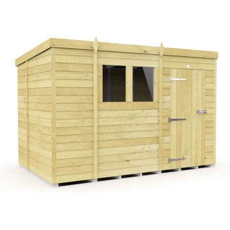 11 x 7 Pent Shed