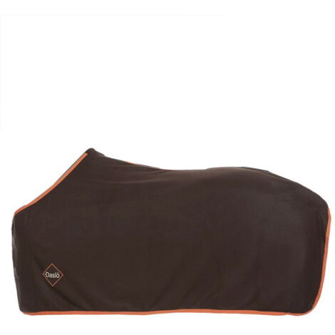 110 cm garrot / queue, Bleu 09: Couverture Daslö oney en polaire anti-pilling de 250g avec fermeture avant et boucle de queue