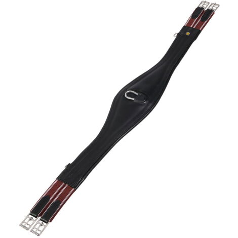 110 cm, Marrone: Sottopancia da salto in cuoio sagomato modello amelie new