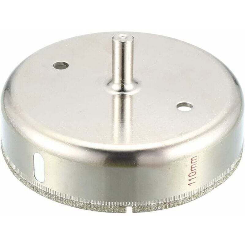 Image of 110 mm diamantbeschichteter Glaslochbohrer für Porzellan, Stein, Marmor und Keramikfliesen
