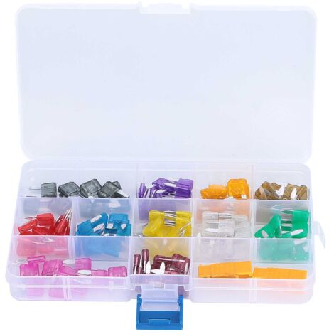 110 Pièces Fusible Insertion Alliage Zinc Mini Lame Torpille Auto - Fournitures Industrielles