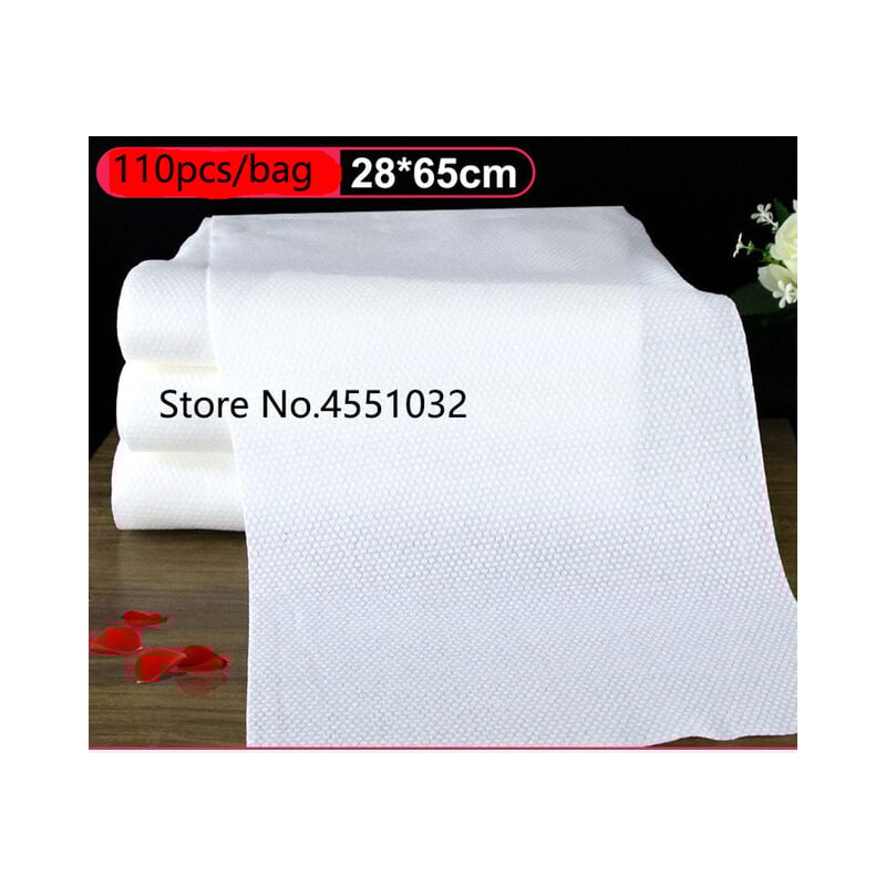 110 stücke Einweg Haar Handtuch vlies Stoff Schönheit Trocknen-haar Handtücher Für Friseur Barbershop Hotel Spa Salon zentrum TT014,110pcs Bag | 04537369097076