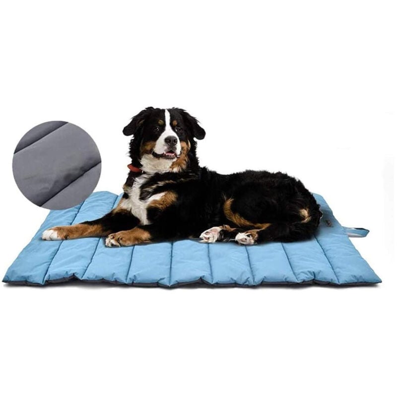 110 x 68 cm)Tapis Chien&Chat Grand Taille (Frais et Chaud), Panier Chien Pliable, Coussin Chien Lavable, Antistatique Lit Voyage Chien Exterieur,