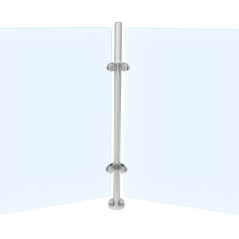 110cm Corner Post Stainless Steel Pole Railing Post 316 Stainless Steel Railing Fence Pole