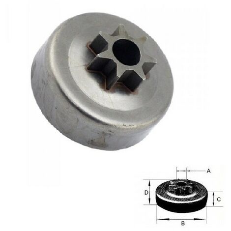 11116402002 - Pignon de chaîne 404" 7 dents pour Tronçonneuse STIHL