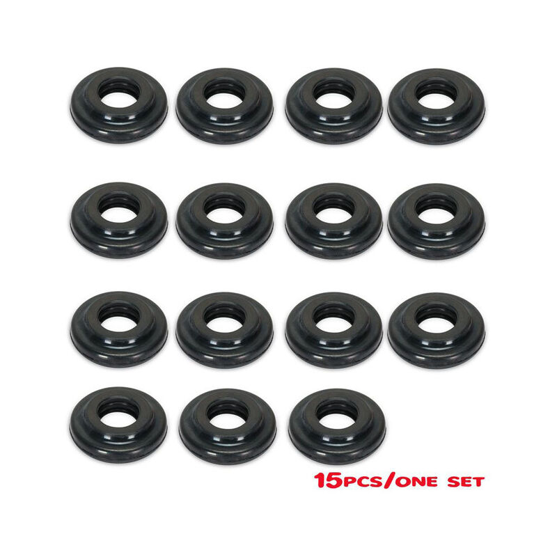 11121437395 15pc Zylinderkopf Schraube Dichtung Motor Dichtung für bmw E46 E39 E60 E65 E66 E83 E53 M54 Motor,Black | 04537371616401 11121437395 15pc Zylinderkopf Schraube Dichtung Motor Dichtung für bmw E46 E39 E60 E65 E66 E83 E53 M54 Motor,Black | 04537371616401