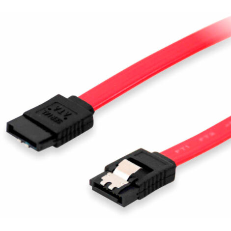 111809 cable de SATA 0,3 m SATA 7-pin Rojo