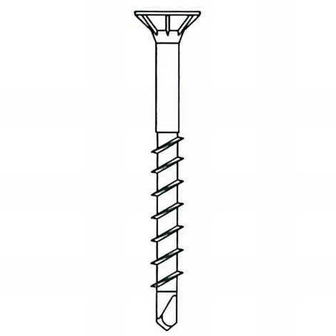 1125 vis bois en rouleaux D. 5 x 50 mm Inox A2 autoforeuse TX 20 - BDS550A2 - Alsafix