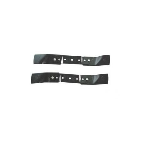 1134-9080-01 - Kit 2 lames + embouts pour tondeuse autoportée Stiga Villa / Ready coupe 85cm
