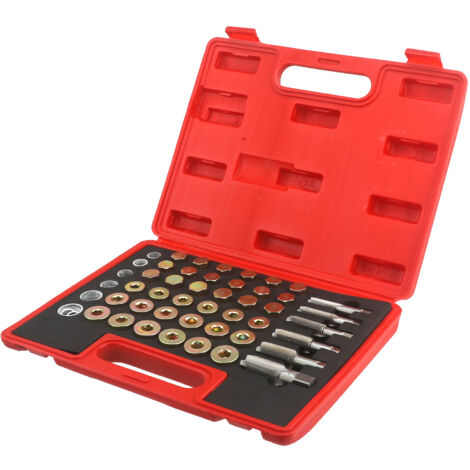 114pcs kit de réparation du Filetage du Carter d'huile M13 M15 M17 M20 M22 Outil de Bouchon de vidange