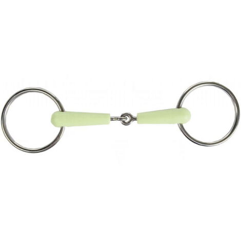 11,5 cm, colore unico: Filetto ad anelli snodato da 18 mm aromatizzato alla mela