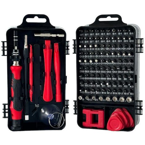 115 In 1 Mini Screwdriver Set(red) Precision Precision Screwdriver Set For Washing Machine Air Conditioner Refrigerator Electric Car