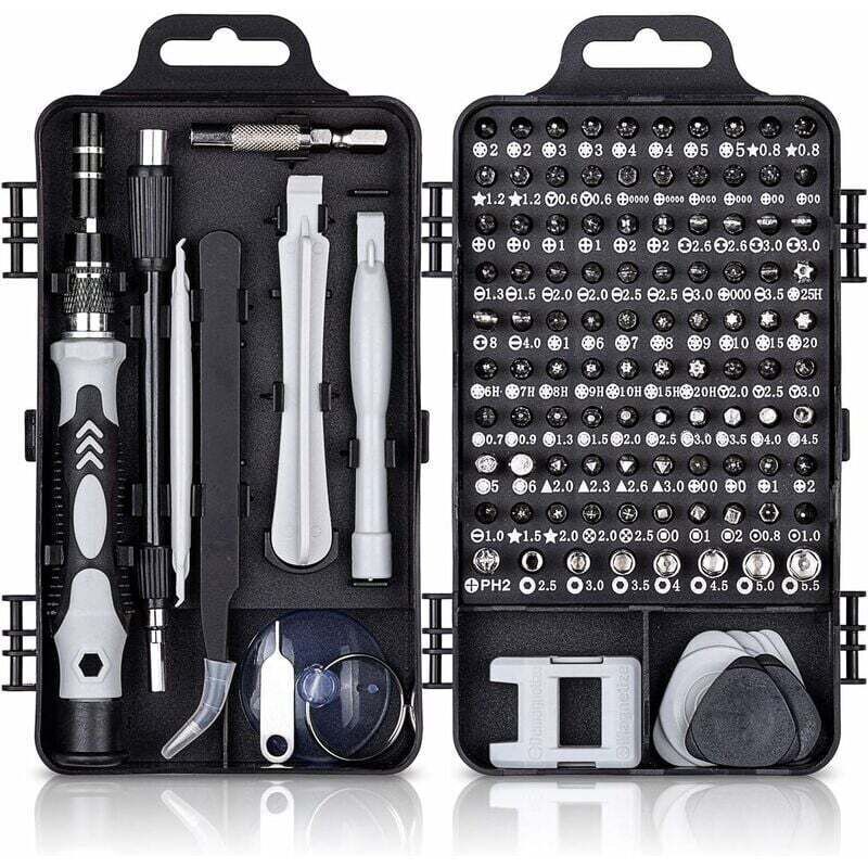 115-in-1 Precision Screwdriver Kit, Portable Magnetic Precision Screwdriver Kit, Repair Tools for Computer/Laptop/iPhone/Glasses/Watch/Smartphone,