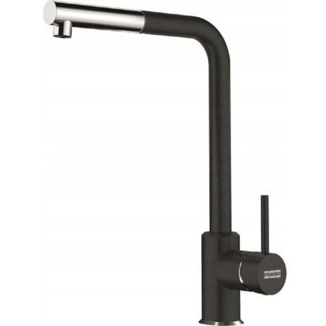 115.0668.279, Robinet d'évier de cuisine Sirius L Side pull-out, Chromé/onyx