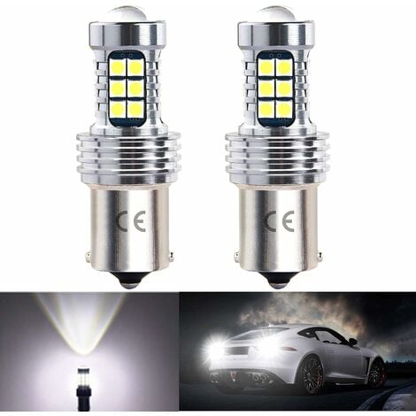 Ampoules H1 LED COB Extra Blanc 6500K Feux Anti Brouillard Phare Avant 12V  - Cdiscount Auto