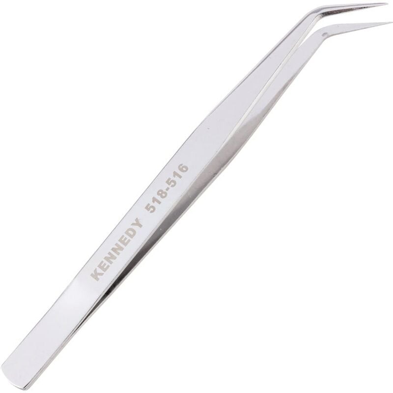 145MM Bent Nose Precision Tweezers - Kennedy