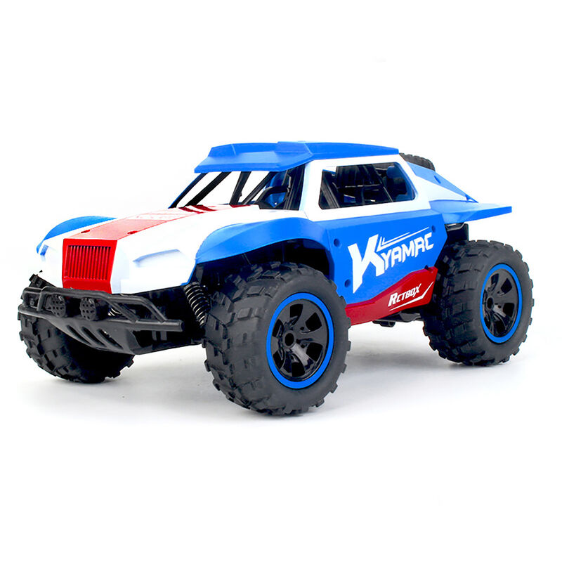 

1:18 RC Car Big Foot Bugy Off-Road Vehículo antideslizante 2.4G Regalo de juguete de control remoto (rojo)