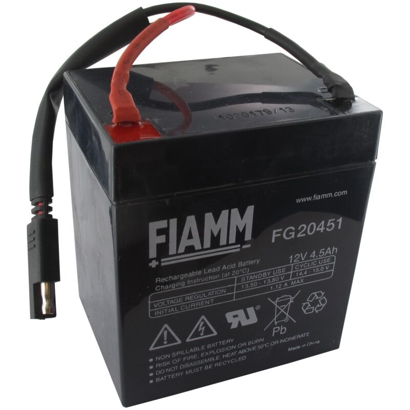 Global Garden Product - 118120064/0 - Batterie 12V 4,5Ah pour tondeuse Castelgarden / ggp / Stiga