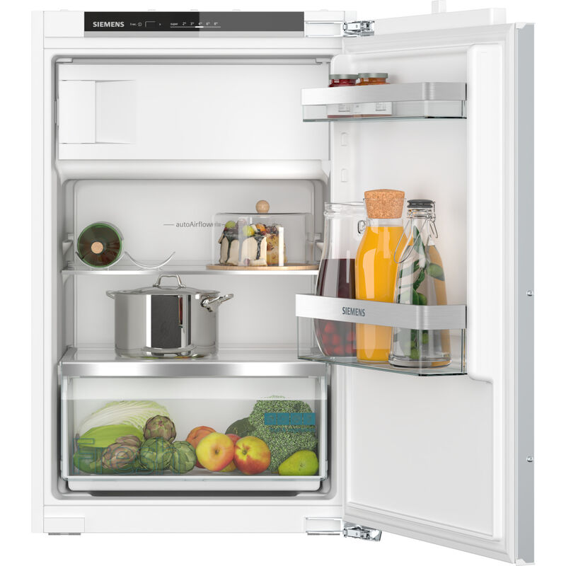 Siemens - KI22LVFE0, iQ300, Einbau-Kühlschrank mit Gefrierfach, 88 x 56 cm, Flachscharnier