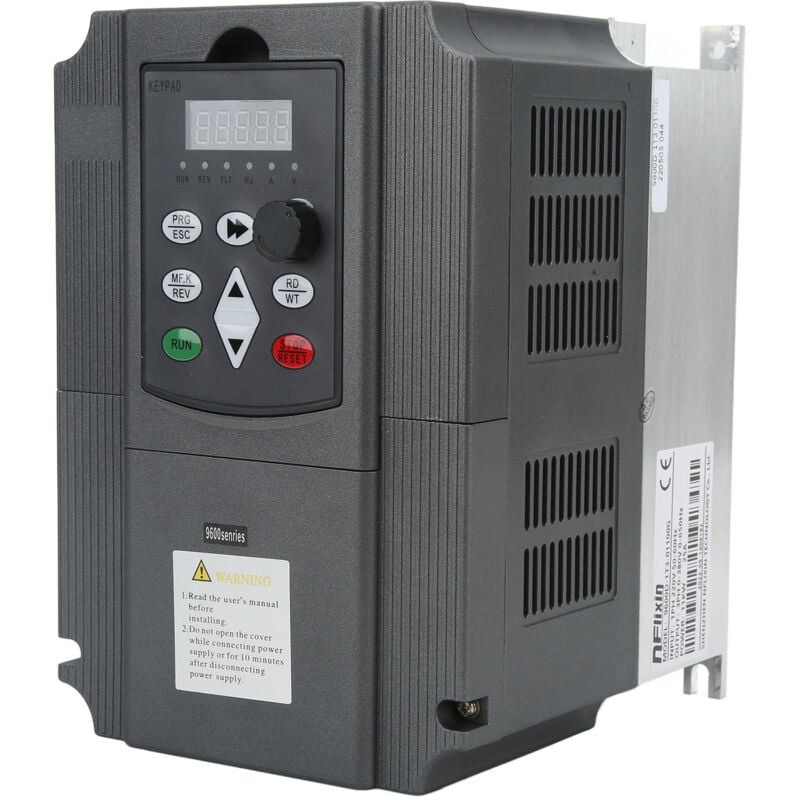 Rosvola - Jeffergarden nflixin Onduleur à fréquence variable 11 kw Convertisseur de contrôleur de vitesse de moteur monophasé 220 v à 3 0-380 v