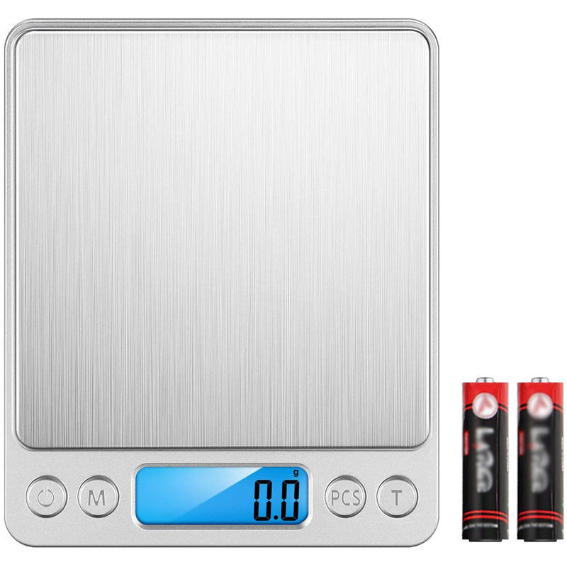 

4.4lb Alimentos Escala balanza de cocina digital LCD escala de peso g onza GN OZT DWT CT para Hornear Cocinar joyeria de la escala de Alimentos 0,1 g