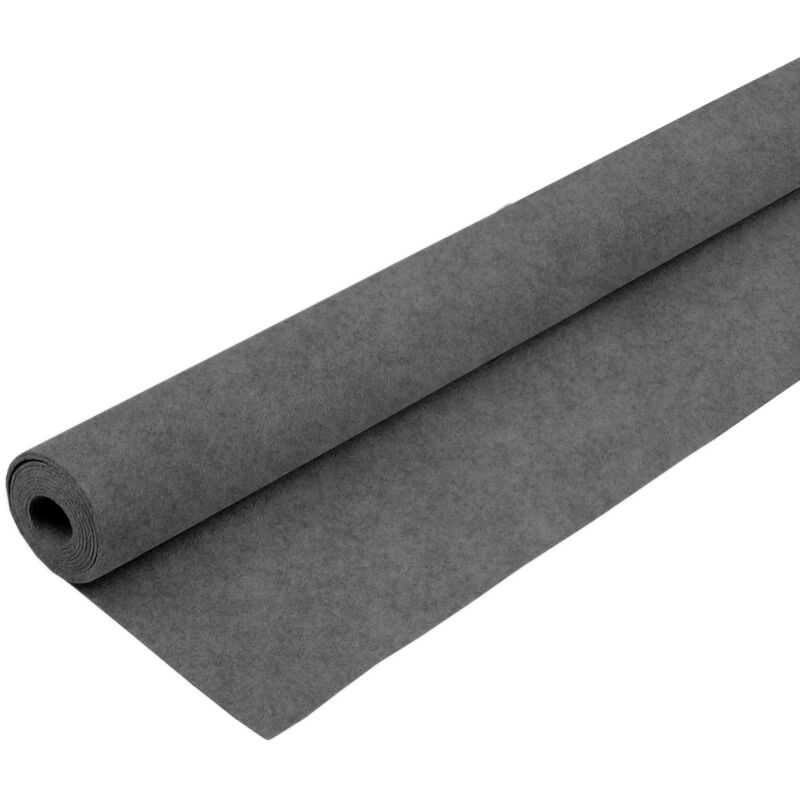 Monster-shop - Doublure Intérieure Gris Clair 2m x 5,5m Feutre Pour Véhicule Utilitaire, Polypropylène Extensible & Lavable Javel, Couvre 11m²,