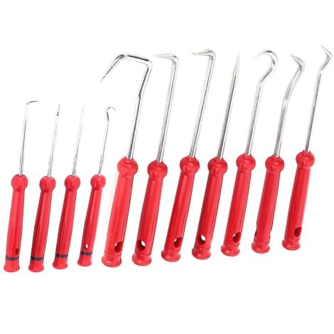 11pcs Crochets à Joints d'Huile, Kit de Dépose de Joints Toriques et Joints d'Étanchéité, Outils de Retrait de Joints Automobiles, Set de Pince à Joints pour Voiture