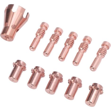 11pcs SET MIG Souding Gun Accessory Kitter Cutter PCT80 Electrodes TIPS Couvertures de Protection avec Boîte de Rangement pour KP2062-3B1 KP2065-1