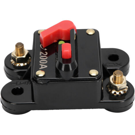 12-24V DC 200A manuell rückstellbarer Leitungsschutzschalter für Auto-, Boots- und LKW-Audiosysteme