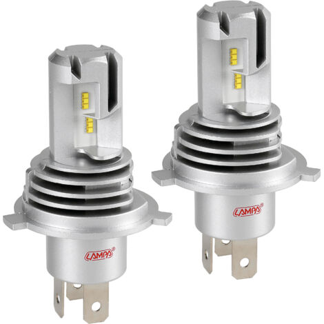 12/24V Halo Led Serie 8 Halo Killer - (H4) - 25W - P43t - 2 pz  - Scatola