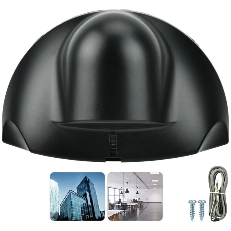 Decdeal Capteur de mouvement micro-ondes 24.125GHz pour porte automatique, 12-24V