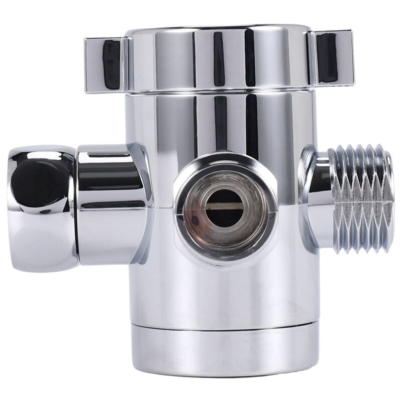 Image of Tlily - 1/2 3-Wege-T-Adapter wc Bidet Bad Duschkopf Arm Montiert Umstellventil