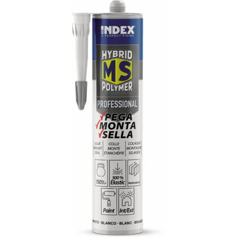 12 adhésifs hybrid MS polymer et professional - 290 ml - marron