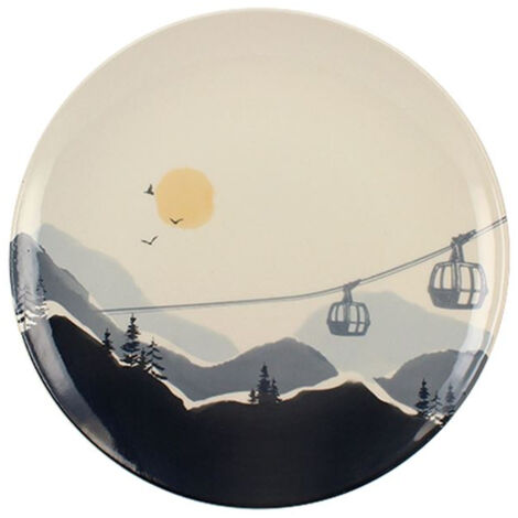 12 Assiette Creuse 20.5 Cm - Alpage - Nova Styl