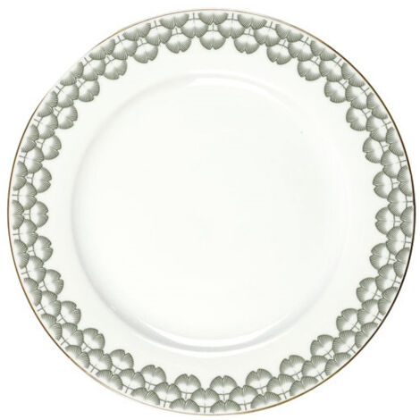 12 Assiette Plate 26 Cm - Ginko - Home Deco Factory - Cmp