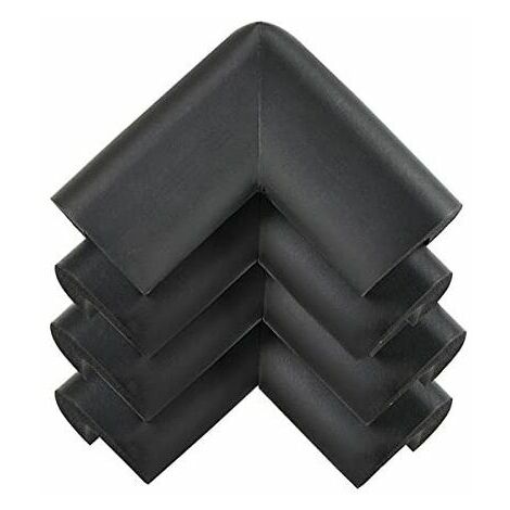 12 bandes anti-collision pour enfants ménage bébé protection bordure coin protection coin table coin coin bébé bande de protection anti-collision noir