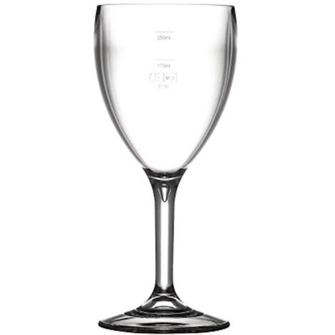 12 bicchieri da vino 310 MLX175 x 250ML/188 x 81 mm, marchio CE bar ristorante