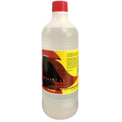 12 Bottiglie 1 litro Bioetanolo Liquido Combustibile Bio Camino Stufa Caminetto