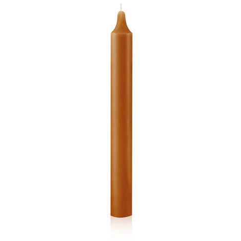 12 Bougie Teintée Masse ø21\200mm Cire Antique
