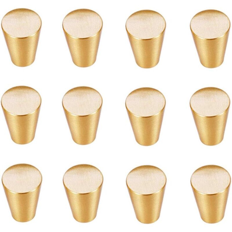 12 Boutons de Tiroir Doré, Moderne Poignée Meubles Ronde, Or Boutons d Armoire Métal, Petits Boutons de Porte pour Placards, Armoires, Commodes, 12 Boutons de Tiroir Doré, Moderne Poignée Meubles Ronde, Or Boutons d Armoire Métal, Petits Boutons de Porte pour Placards, Armoires, Commodes,