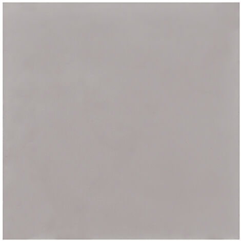 12 Carreaux de ciment véritable 0,48m2 / Carreaux de ciment artisanaux coloris Gris pour sol et mur - l.20 x L.20 cm - PEGANE -