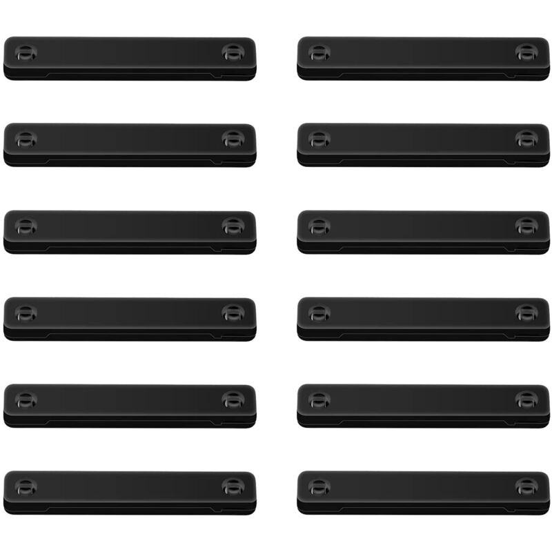 12 clips magnéticos para ventanas, clips magnéticos para mosquiteras, lazos de fijación para mosquiteras, imanes magnéticos para mosquiteras y